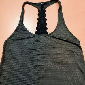 Lululemon laser cut lace back tank